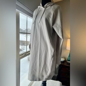 Old Navy, dynamic fleece long hooded sweatshirt tunic or dress size small tall